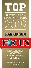 Auszeichnung "TOP Nationales Krankenhaus 2019 Parkinson"