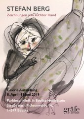 Ausstellung „Zeichnungen von leichter Hand“  in der Parkinsonklinik Beelitz-Heilstätten