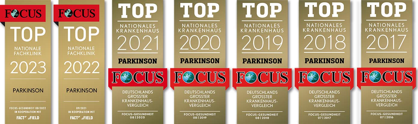 Top Nationales Krankenhaus Parkinson 2012-2023