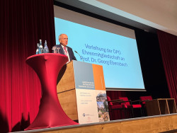 Ehrenmitgliedschaft ÖPG, Laudiatio Prof. Werner Poewe